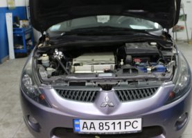 гбо на Mitsubishi Light purple